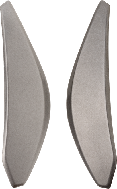 ICON 0133-1467 Domain™ Helmet Side Covers — Cornelius - Silver