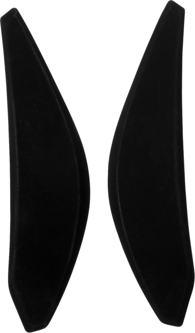 ICON 0133-1470 Domain™ Helmet Forehead Vent Switches - Rubatone Black