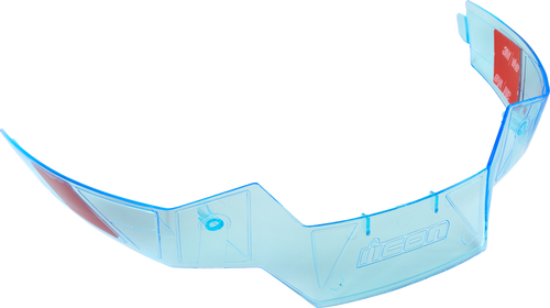 ICON 0133-1547 Airflite™ Helmet Rear Spoiler - Dayglo Blue
