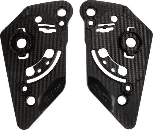 ICON 0133-1707 Ultraflite™ Helmet Pivot Kit - Black