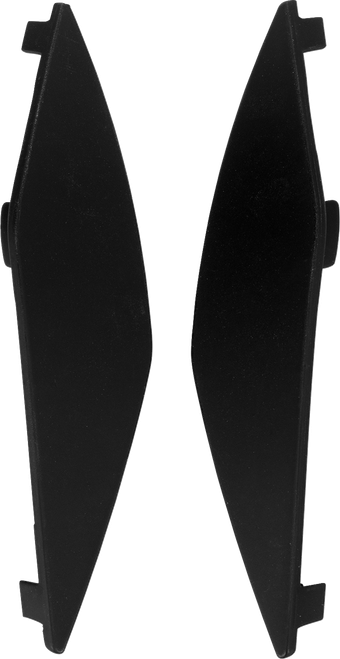 ICON 0133-1782 Threshold™ Helmet Side Covers - Matte Black