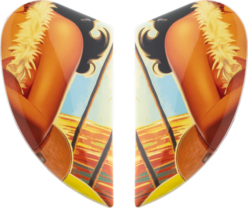 ICON 0133-1818 Airform™ Helmet Side Plates — Island Time