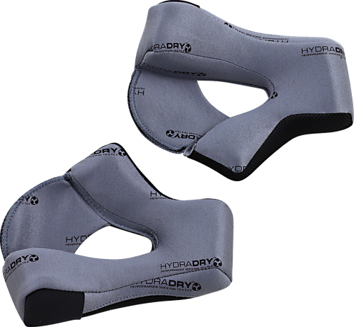 ICON 0134-2786 Airflite™ Helmet Cheek Pads - Hydradry™ Gray XS