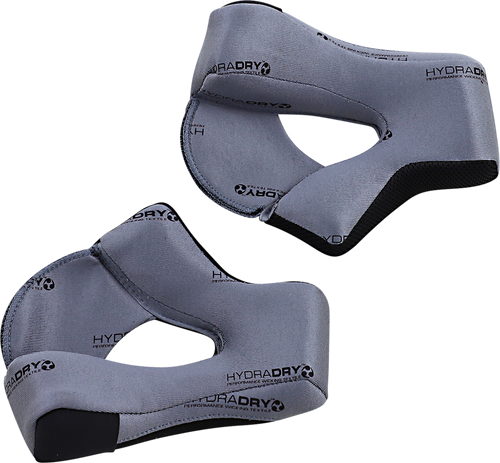 ICON 0134-2789 Airflite™ Helmet Cheek Pads - Hydradry™ Gray Large