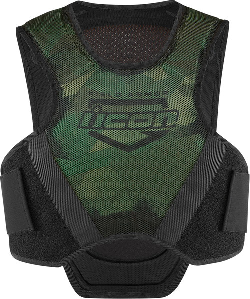 ICON 2702-0277 Field Armor Softcore™ Vest - Green Camo S/M