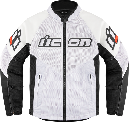 ICON 2810-3905 Mesh AF™ Leather Jacket - White XL