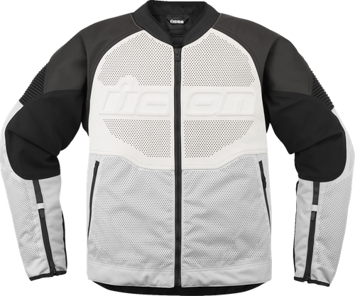 ICON 2810-4122 Overlord3™ Leather Jacket - White 2XL