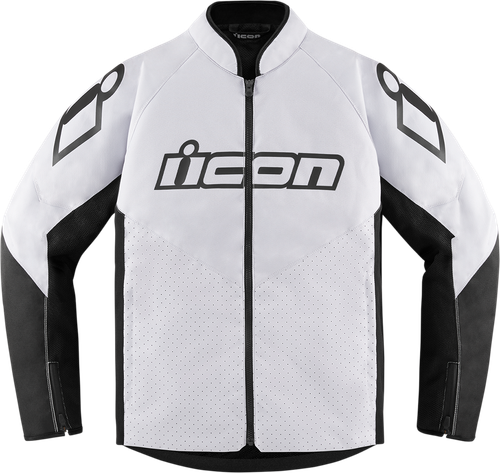 ICON 2820-5797 Hooligan™ Jacket - White Small