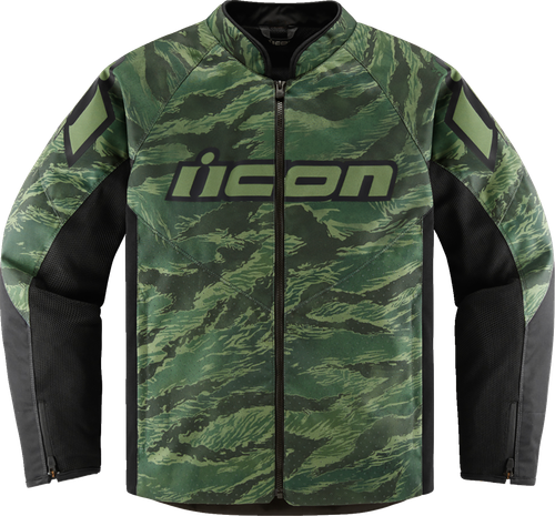 ICON 2820-6157 Hooligan CE Tigersblood™ Jacket - Green 3XL