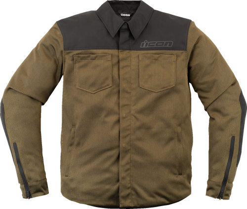 ICON 2820-6231 Upstate Mesh CE™ Jacket - Green Large