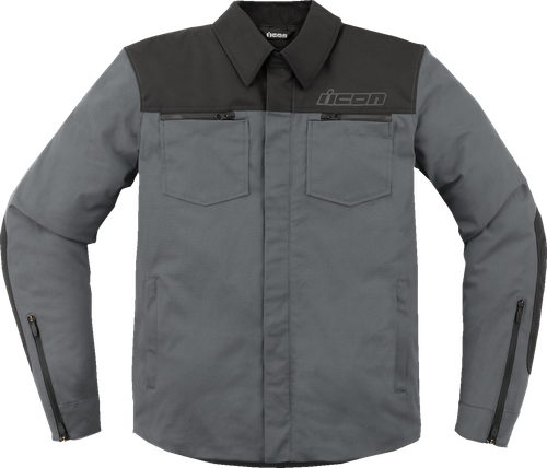 ICON 2820-6241 Upstate Canvas CE™ Jacket - Gray Small