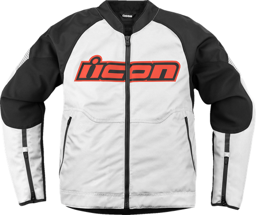 ICON 2820-6697 Overlord3™ Jacket - White 2XL