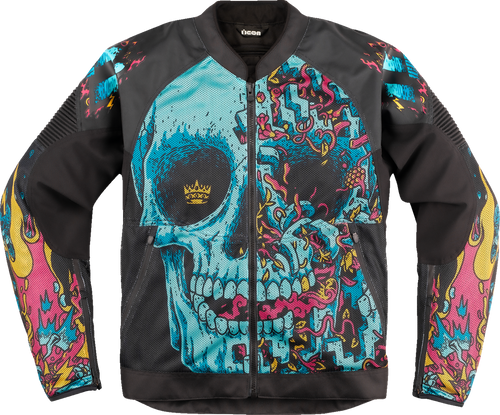 ICON 2820-6728 Overlord3 Mesh Munchies™ Jacket - Teal 2XL