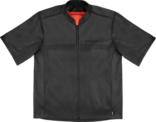 ICON 2820-6762 Short Track™ Jacket - Short-Sleeve Black Medium