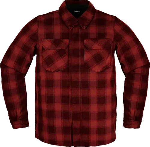 ICON 2820-6979 Fallblock CX Flannel™ Jacket - Red 3XL