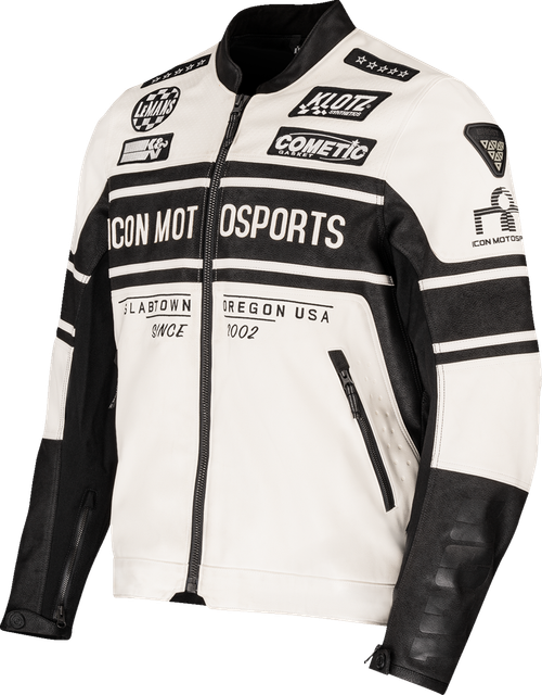 ICON 2820-7071 Neo Daytona 2™ Jacket - White XL