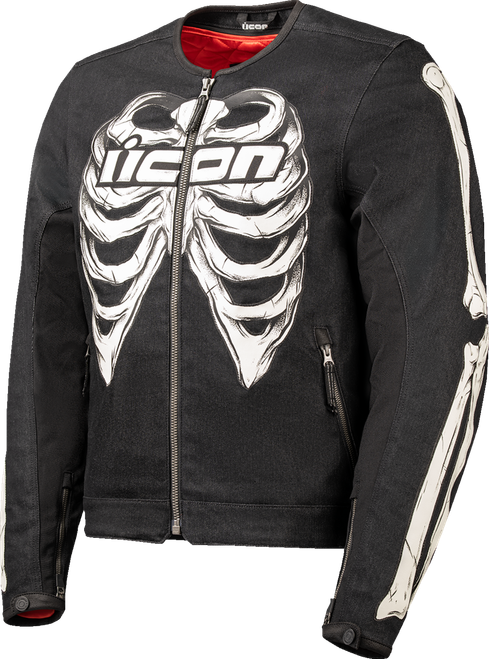 ICON 2820-7738 Crestfalllen™ Jacket - Black Small