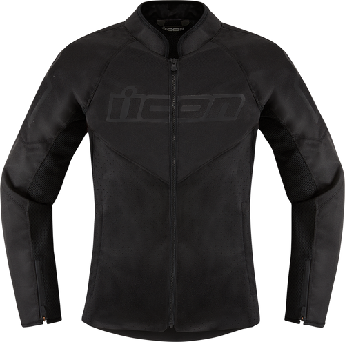 ICON 2822-1480 Women's Hooligan™ CE Jacket - Black XL