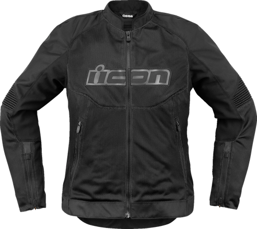 ICON 28221584 Women's Overlord3 Mesh™ Jacket - Black 2XL