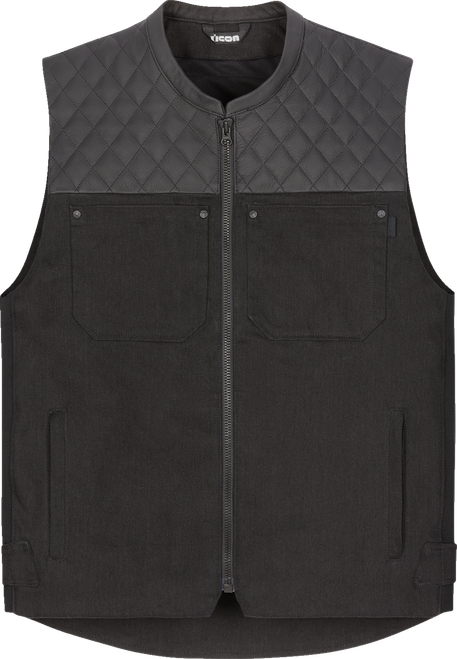 ICON 2830-0553 Chamonix™ Vest - Black Medium