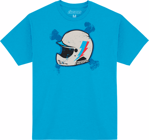 ICON 3030-24358 Domain Bonez™ T-Shirt - Turquoise XL