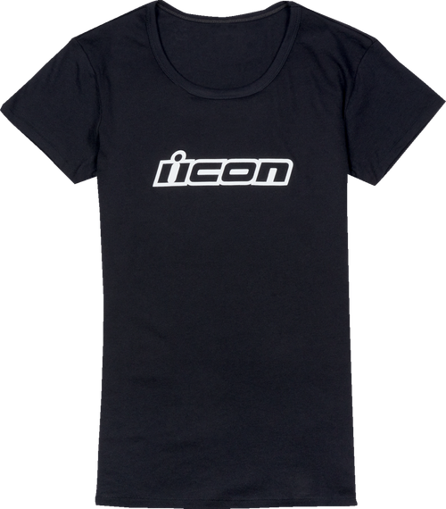 ICON 3031-4172 Women's Clasicon™ T-Shirt - Black Medium