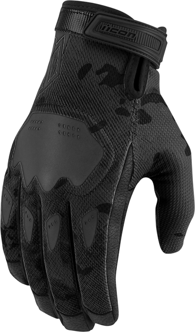 ICON 3301-4396 Hooligan™ CE Gloves - Dark Camo Small
