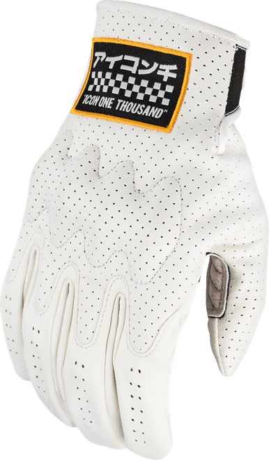 ICON 33014809 Airform Slabtown™ Gloves - White Small