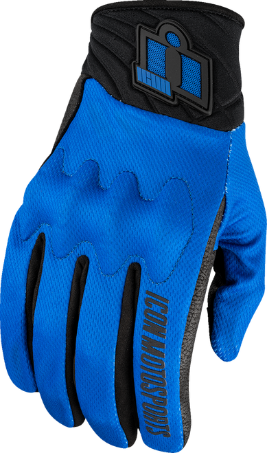 ICON 3301-4876 Anthem3™ Gloves - Blue Medium