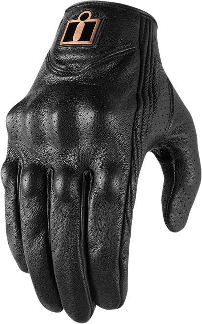 ICON 3302-0800 Women's Pursuit Classic™ Perforated Gloves - Black Small