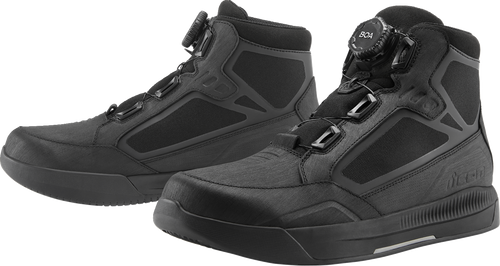 ICON 3403-1283 Patrol 3™ Waterproof Boots - Black Size 9