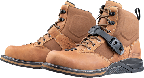 ICON 3403-1393 Superduty6 Safety Toe Boots - Brown US 10