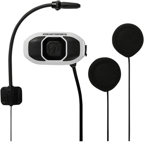 ICON SFR-ICON-01 RAU™ Communicator Helmet Headset System - White