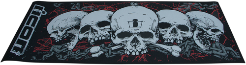 ICON 9905-0108 Pit Mat - Large Skull