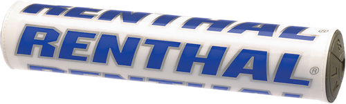 RENTHAL P209 SX Crossbar Pad - 10" White/Blue