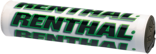 RENTHAL P269 SX Crossbar Pad - 8-1/2" White/Green