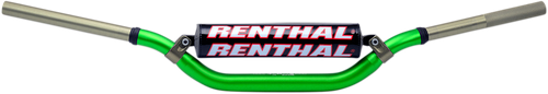 RENTHAL 997-01-GN-02-185 Twinwall® Handlebar — RC/Twinwall - 997 RC/'04 '18 CRF/'06+ KX/F Green