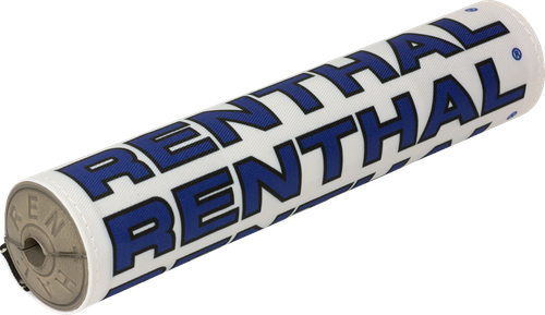 RENTHAL P350 Vintage SX Crossbar Pad - White/Blue
