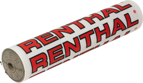 RENTHAL P351 Vintage SX Crossbar Pad - White/Red
