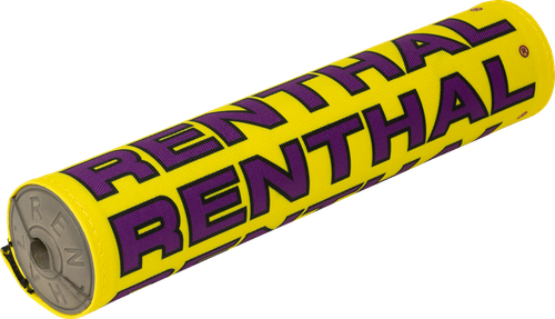 RENTHAL P354 Vintage SX Crossbar Pad - Yellow/Purple