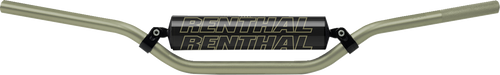 RENTHAL 664-04-BK-01-185 7/8" Off-Road Handlebar — Enduro/MX/Medium - 664 Enduro Medium Black