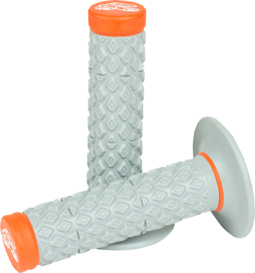 RENTHAL G208 MX Soft/Firm Comfort Dual Grips - Comfort Soft/Firm Orange