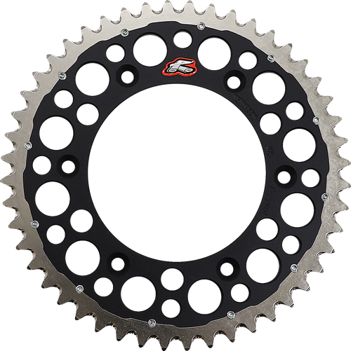 RENTHAL 1540-520-48GPBK Twinring™ Rear Sprocket - 48 Tooth Black Honda