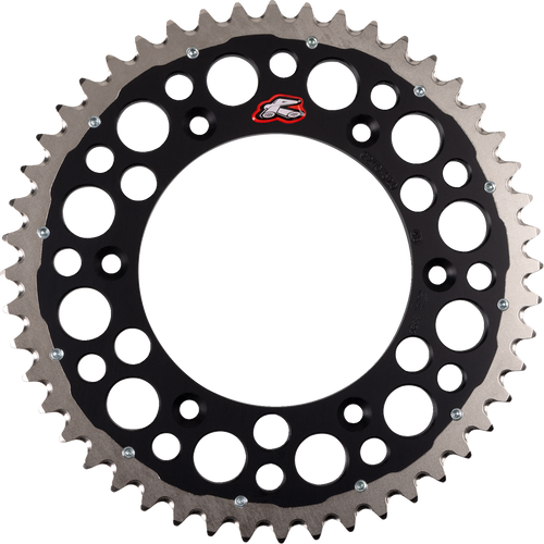 RENTHAL 2240-520-48GPBK Twinring™ Rear Sprocket - 48 Tooth Black