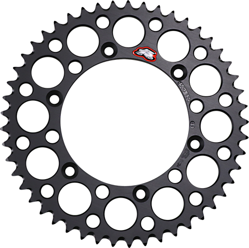 RENTHAL 150U-520-49GBBK Ultralight Rear Sprocket - Aluminum 49 Tooth Black Honda/Yamaha