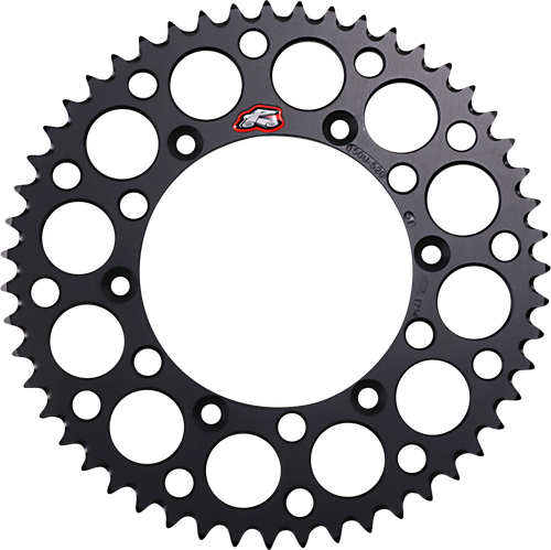 RENTHAL 150U-520-51GBBK Ultralight Rear Sprocket - Aluminum 51 Tooth Black Honda/Yamaha