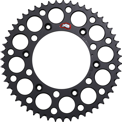 RENTHAL 154U-520-51GRBK Ultralight Rear Sprocket - Aluminum 51 Tooth Black Honda