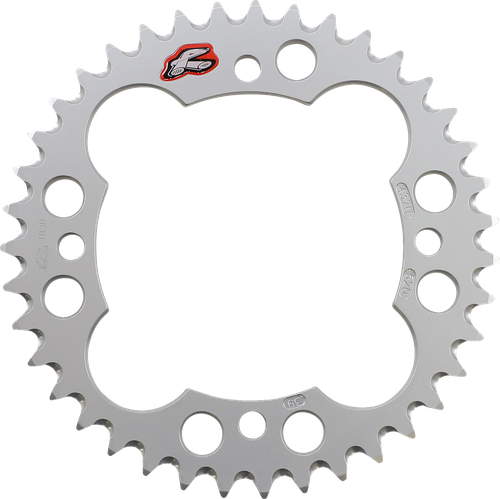 RENTHAL 437U-520-39GBSI Rear Sprocket - Aluminum 39 Tooth Silver Yamaha