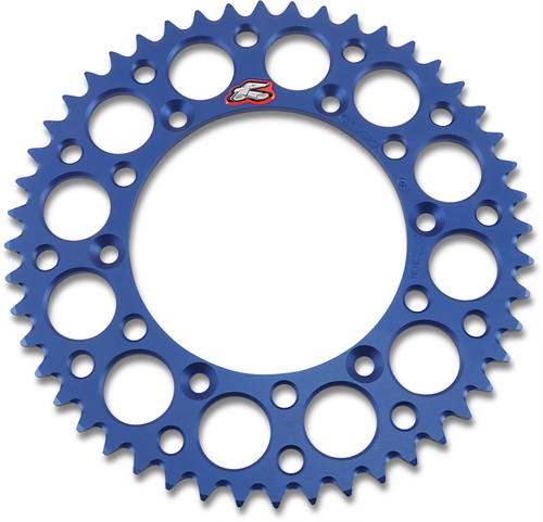 RENTHAL 150U-520-48GBBU Ultralight Rear Sprocket - Aluminum 48 Tooth Blue Honda/Yamaha