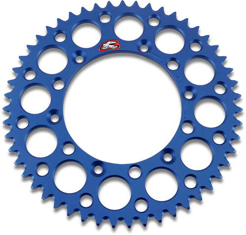 RENTHAL 150U-520-51GBBU Ultralight Rear Sprocket - Aluminum 51 Tooth Blue Honda/Yamaha